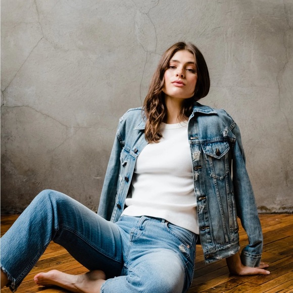 Able Jackets & Blazers - Able Light Blue Jean Jacket